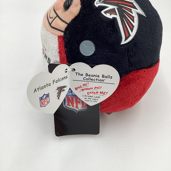 TY Beanie Ballz Atlanta Falcons NFL Football Plush Toy - Picture 6 of 8
